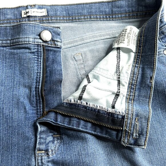 Lee At The Waist 16 Petite Blue Jeans - Picture 5 of 12